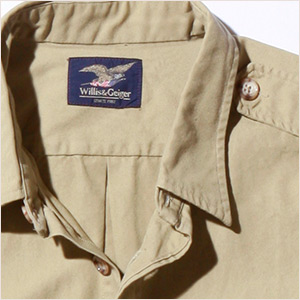 LONG ROLL SLEEVE BUSH SHIRT 2