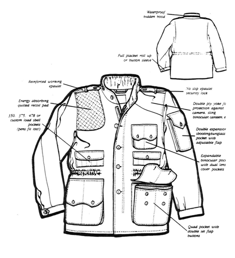WHITE HUNTER FIELD JACKET